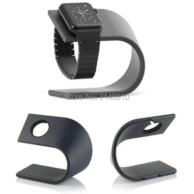 U Type Metal Bracket Display Dock Charging Band Stand Holder For Apple Watch Series 44mm 40mm Docking Portable Cradle