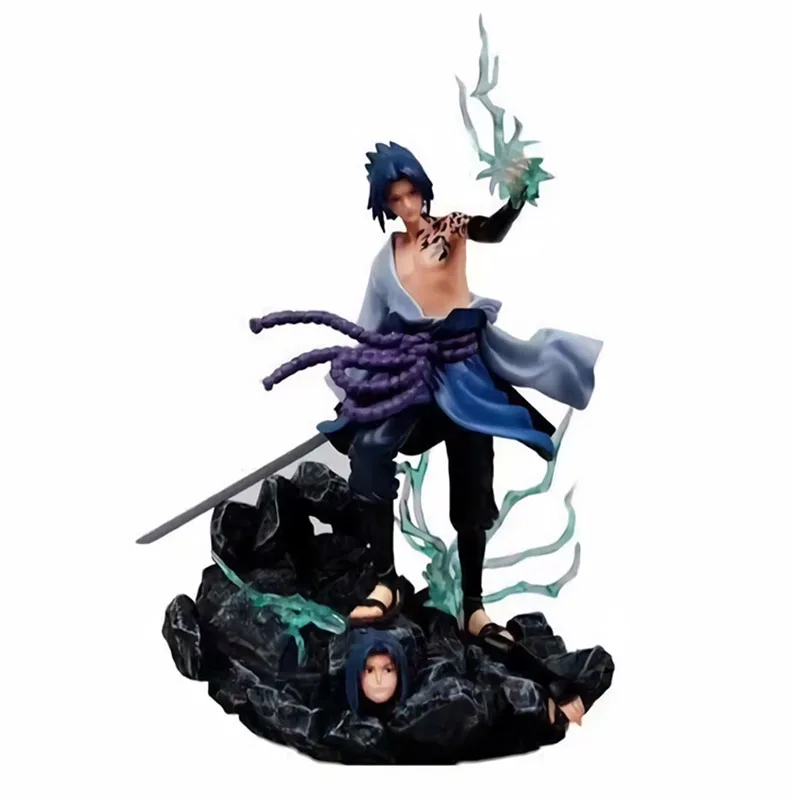 Аниме Наруто Shippuden GK Uchiha Sasuke Amaterasu raisetsu Kakashi WSD Коллекционная модель ПВХ фигурка