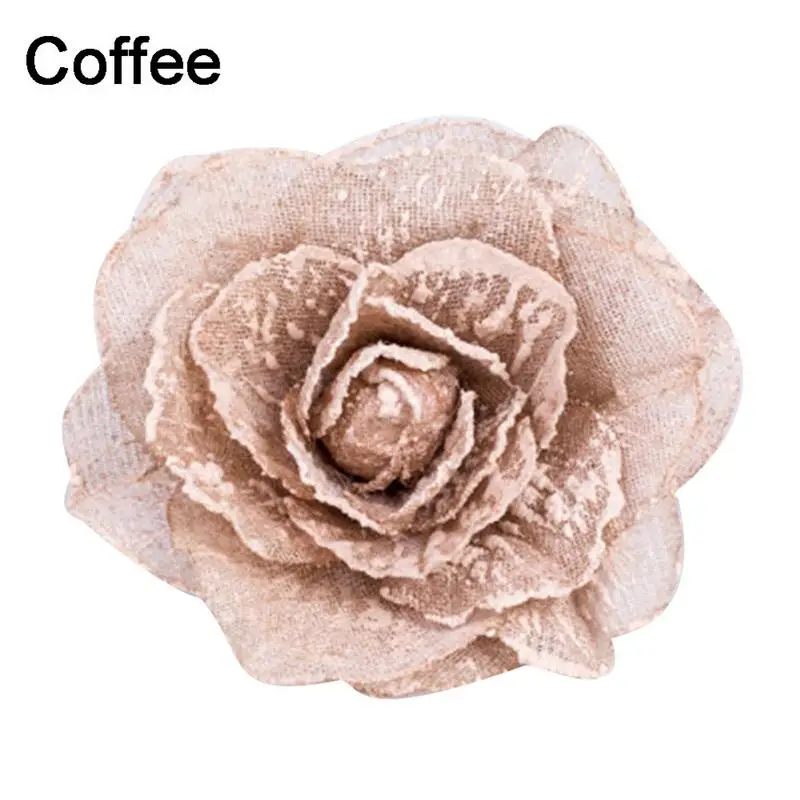 Coffee AUGKUN 1 шт. Цветок провода подхват для штор магнитные пряжки для штор магнитный держатель для штор ремень аксессуары - Цвет: Coffee