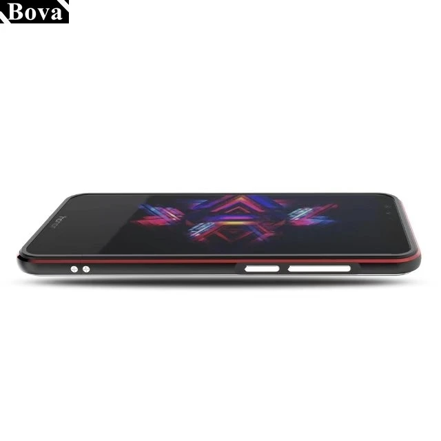Роскошный ультра тонкий ударопрочный защитный чехол алюминиевый бампер чехол для huawei Honor 9 Lite+ 2 пленки(1 передняя+ 1 задняя