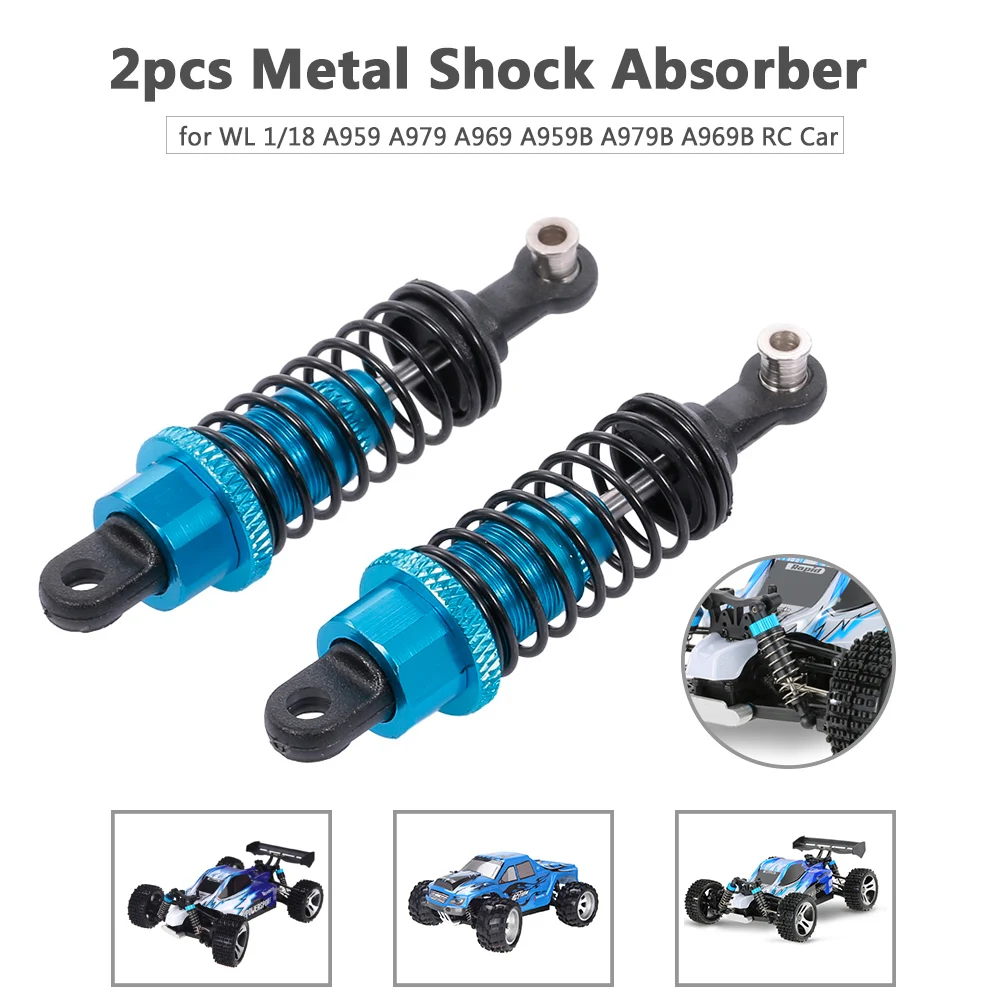 Амортизатор для Wltoys A959 A979 A969 A959B A979B A969B 1/18 RC запасные части улучшенный