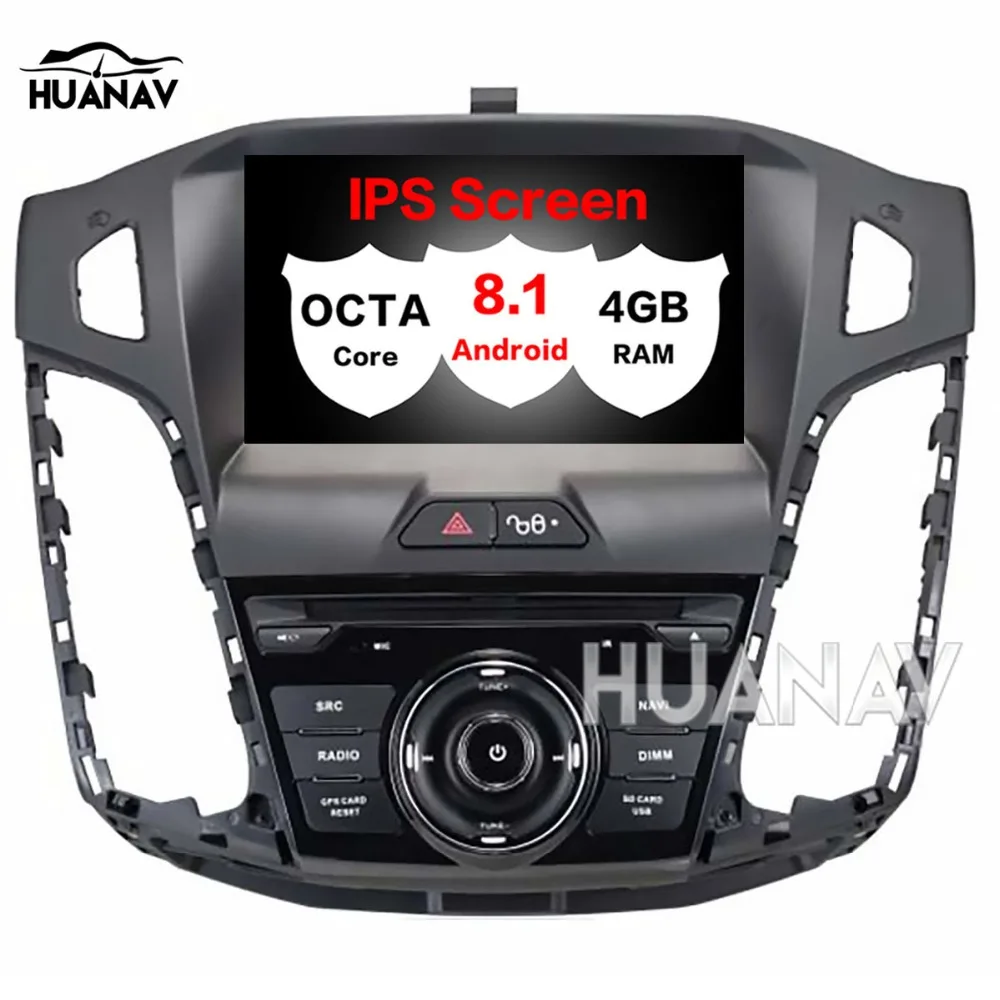 

Car GPS Navigation DVD Player For Ford Focus 2012-2017 audio auto stereo Head unit multimedia 1 din radio Android 8.1 4GB+32GB