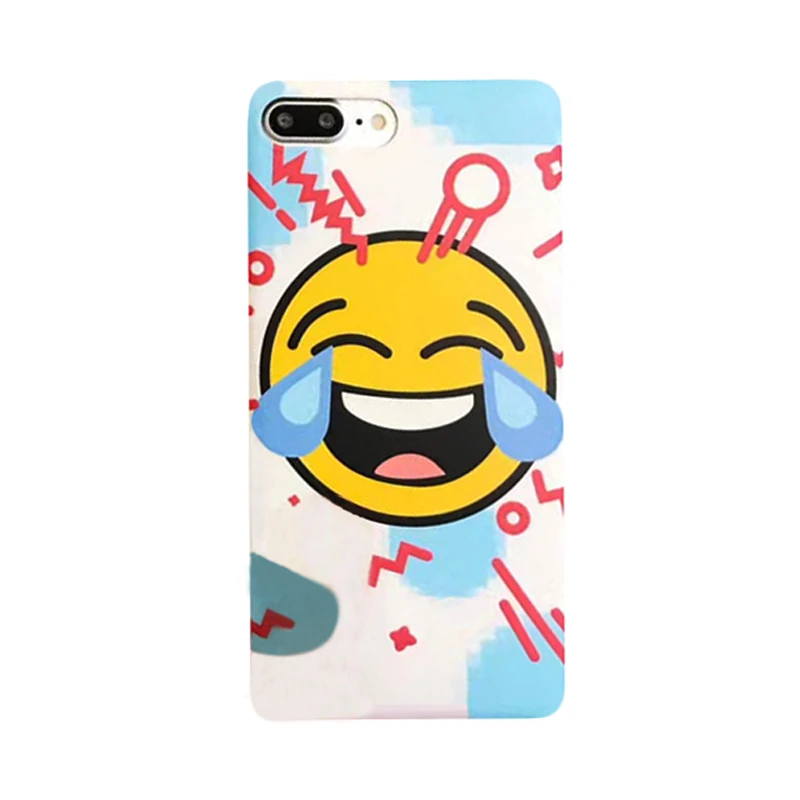 2017 Fashion Christ korea cartoon girl love spoof symbol yellow smile phiz imd tpu phones case For Iphone6s/6plus 6splus/7/7plus |