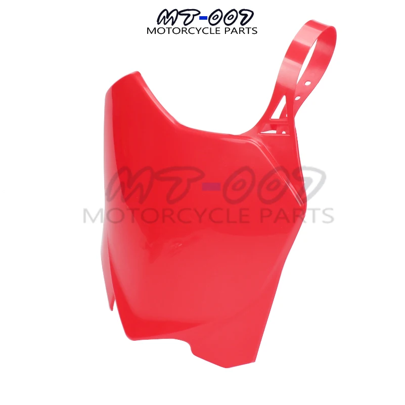 Пластиковые передние номерные таблички красная табличка для Honda CRF CRF250R 10-13 CRF450R