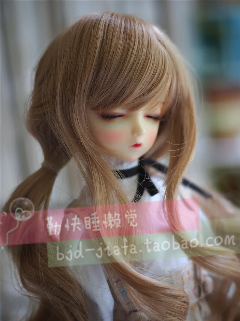 

1/6 1/4 1/3 scale BJD accessories wig long Curly hair for BJD/SD doll accessories,Not included doll,shoes,clothes and other 1415