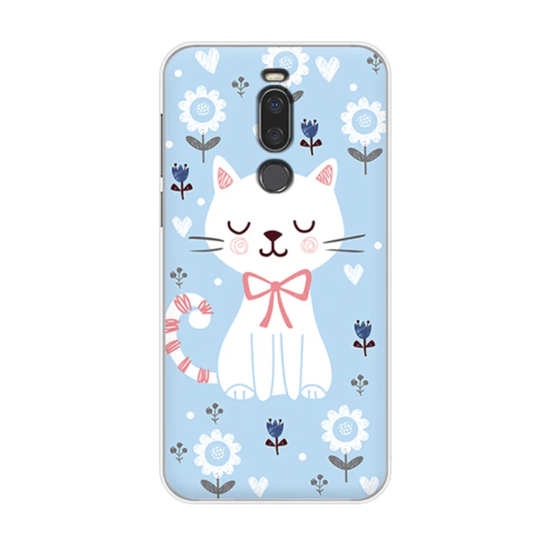 16 Чехол для Meizu M8, 5,7 дюймов, чехол, кошка, собака, животное, мультфильм, Мягкий силиконовый чехол из ТПУ для Meizu M8 M 8 M, чехол для телефона, чехол для MeizuM8 - Цвет: 16