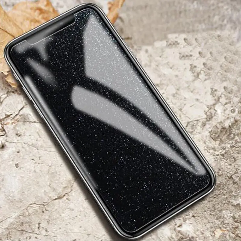 MWIHPHMS для iPhone 6s 7 8 Алмазный Блеск Закаленное стекло Защитная пленка для экрана для iPhone 6 7 8 Plus Передняя стеклянная пленка 9 H 2.5D