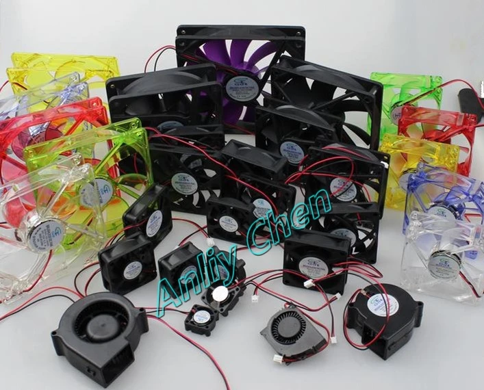 Фабрика заказ Gdt AC DC VGA Процессор ПК 12V 24V 5V охлаждающий вентилятор Xcm Xmm xinch по