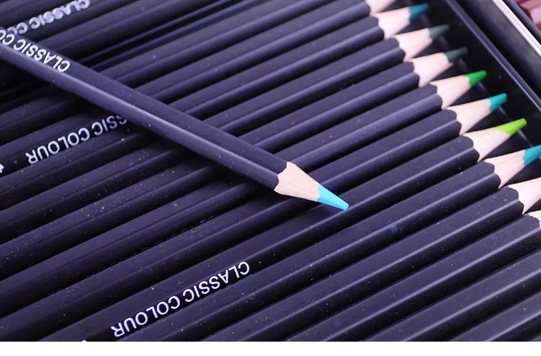 Профессиональные мягкие водорастворимые цветные карандаши 48 цветов|colour pencil