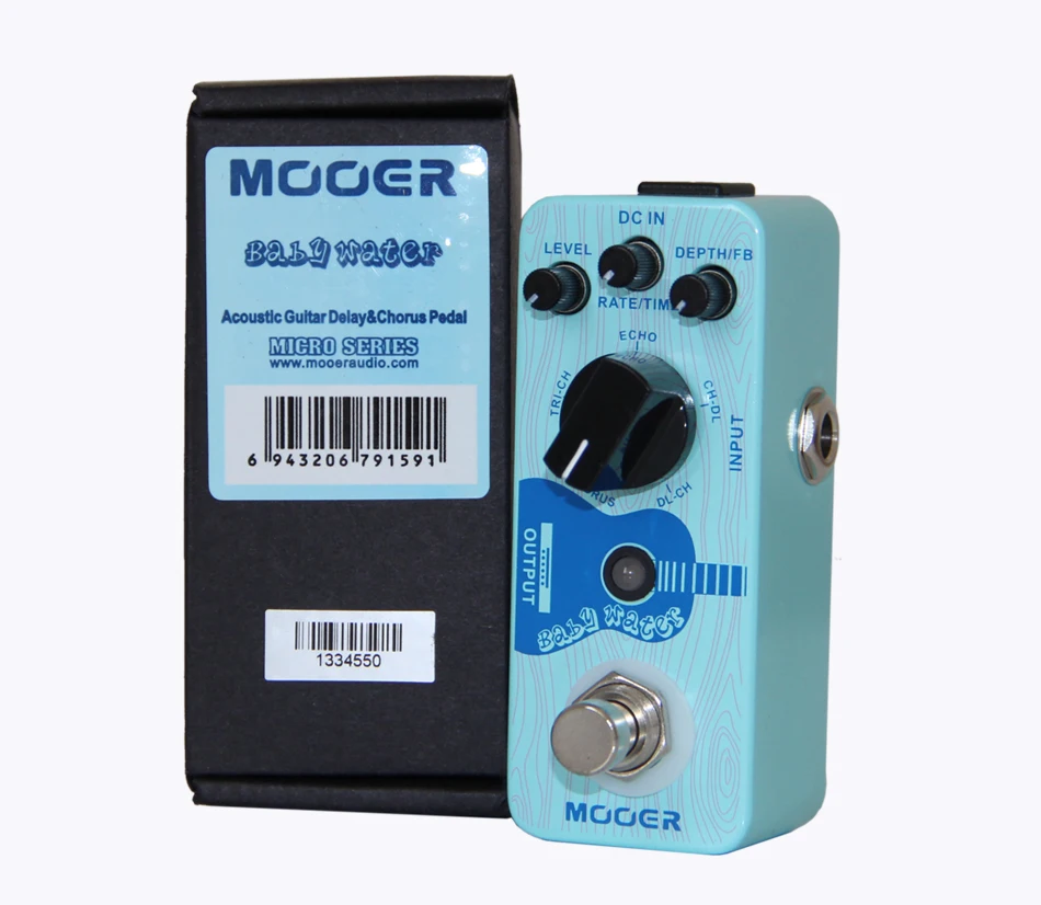 Mooer Детские высококачественные гитарные цифровые эффекты педаль с