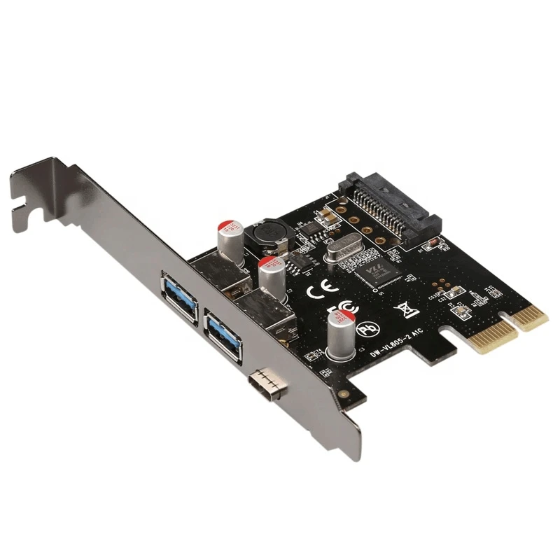 DIEWU 2* USB3.0 Тип A+ 1* USB3.1 Тип PCI Express USB3.1 usb3.0 адаптер Добавить на карты