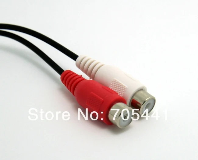 20 шт./лот высококачественный медный кабель адаптер 3 5 мм папа 2RCA мама|adapter nds|adapter