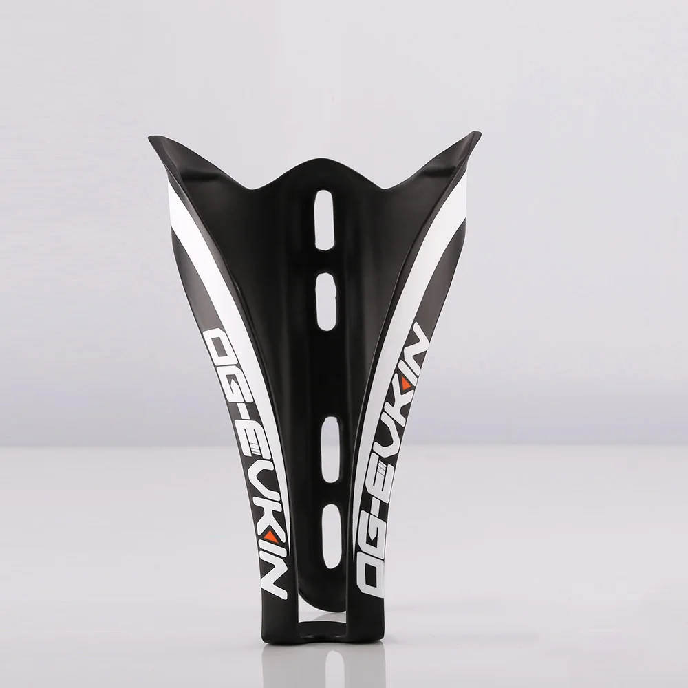 white OG-EVKIN BC005 карбоновые дорожные Mtb велосипедные бутылки для воды, матовые велосипедные карбоновые держатели для бутылок, стабильный держатель для велосипеда, Аксессуары для велосипеда - Цвет: white