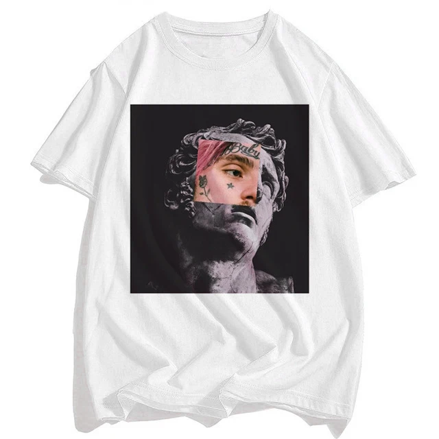 Новинка 2019 Мужская футболка рэпер Lil Peep крутая в стиле рэп хип хоп лилпеп с