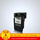 XiangYu PG510 PG-510 PG 510 XL Заправляемый Картридж с черными чернилами для Canon iP2700Pixma MP250 480 MX320 330 MX340