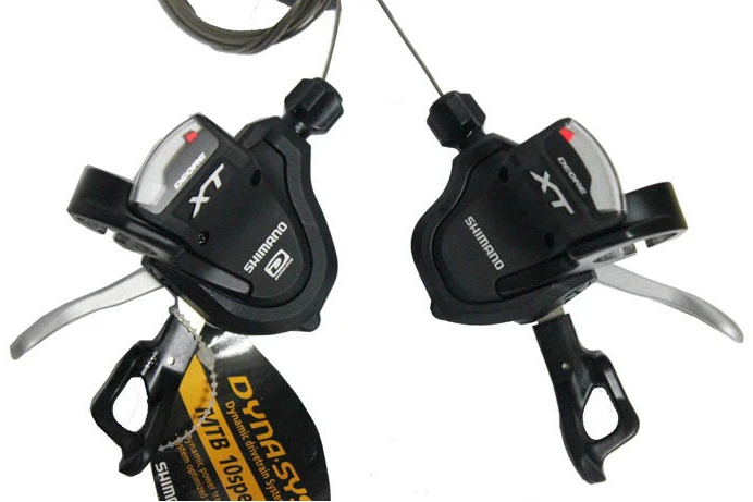 SHIMANO XT SL M780 переключения пальца левой и правой MTB горный велосипед Переключатели