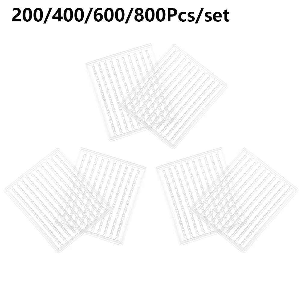 200/400/600/800 шт./компл. Горячая очистить волосы снаряжение рыболовное блокировочный упор для бойлов, Ронни Rig крюк останавливает шарик для рыбалки на карпа, стопер Рыбалка волос Chod