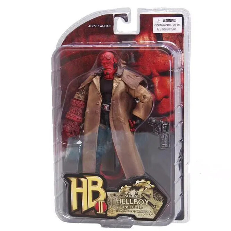 2019 фигурка из ПВХ Hellboy Коллекционная модель игрушки T30|Игровые фигурки и