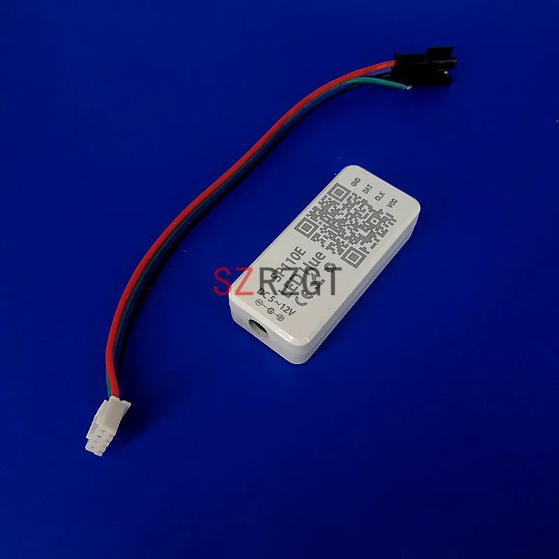 SP110E Bluetooth Controller DC5-12V For WS2812B SK6812 RGB/RGBW Magic Lights LED Pixel Strip Smart Phone APP Control IOS/Android | Лампы и