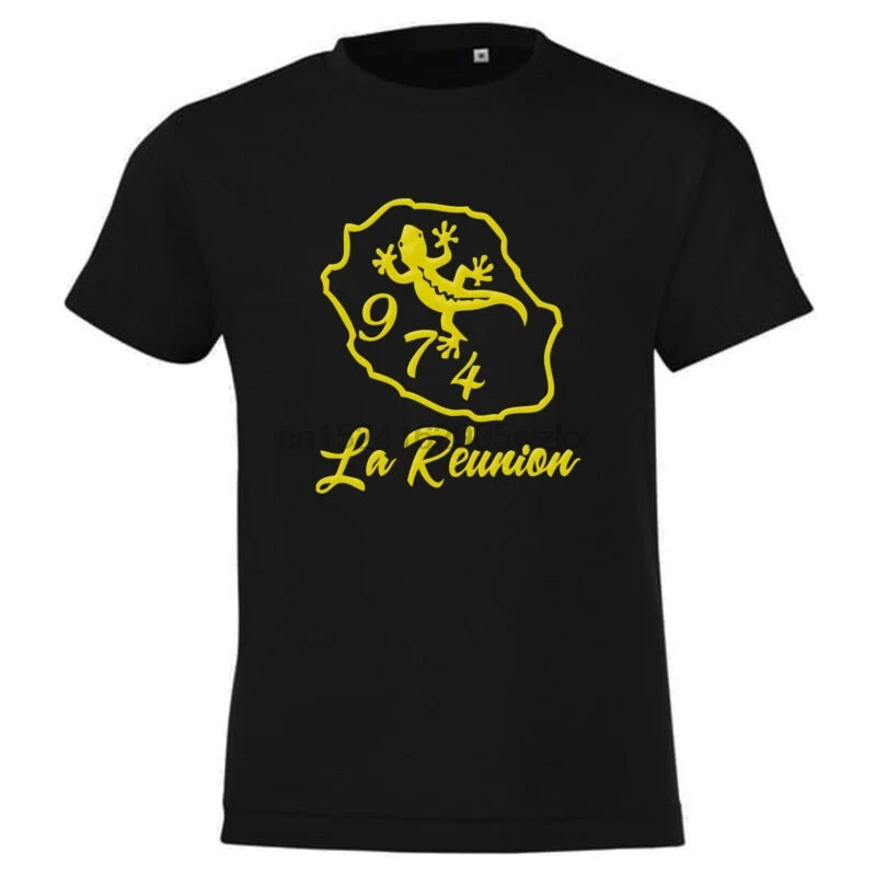 Футболка Adulte Ile de La Reunion 974-9 couleurs au choix S au 2XL