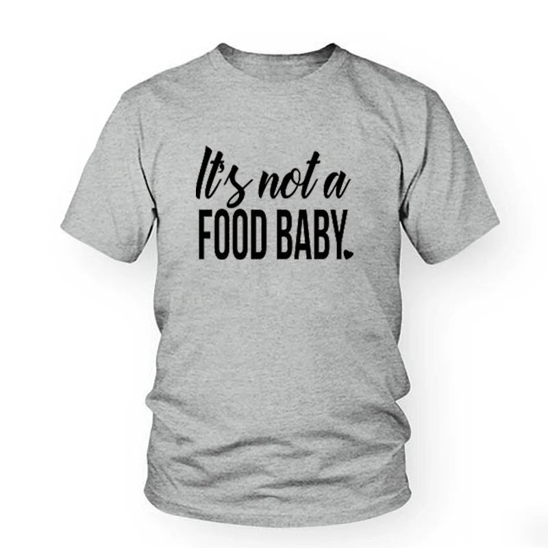 Женская забавная футболка It's Not A Food милая рубашка для мамы Повседневная с
