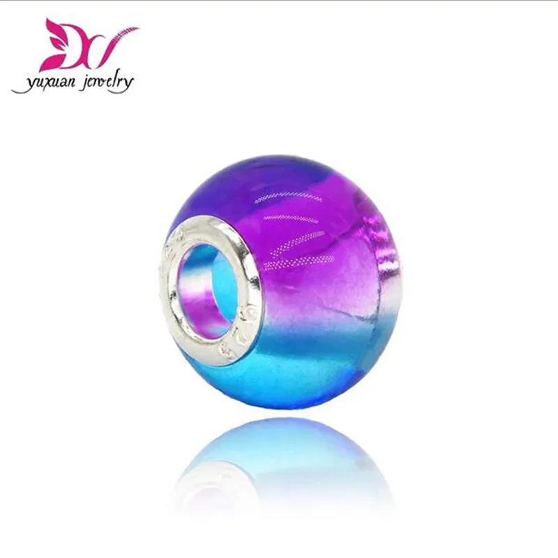 Женские браслеты с градиентом H314 модные из муранского стекла |