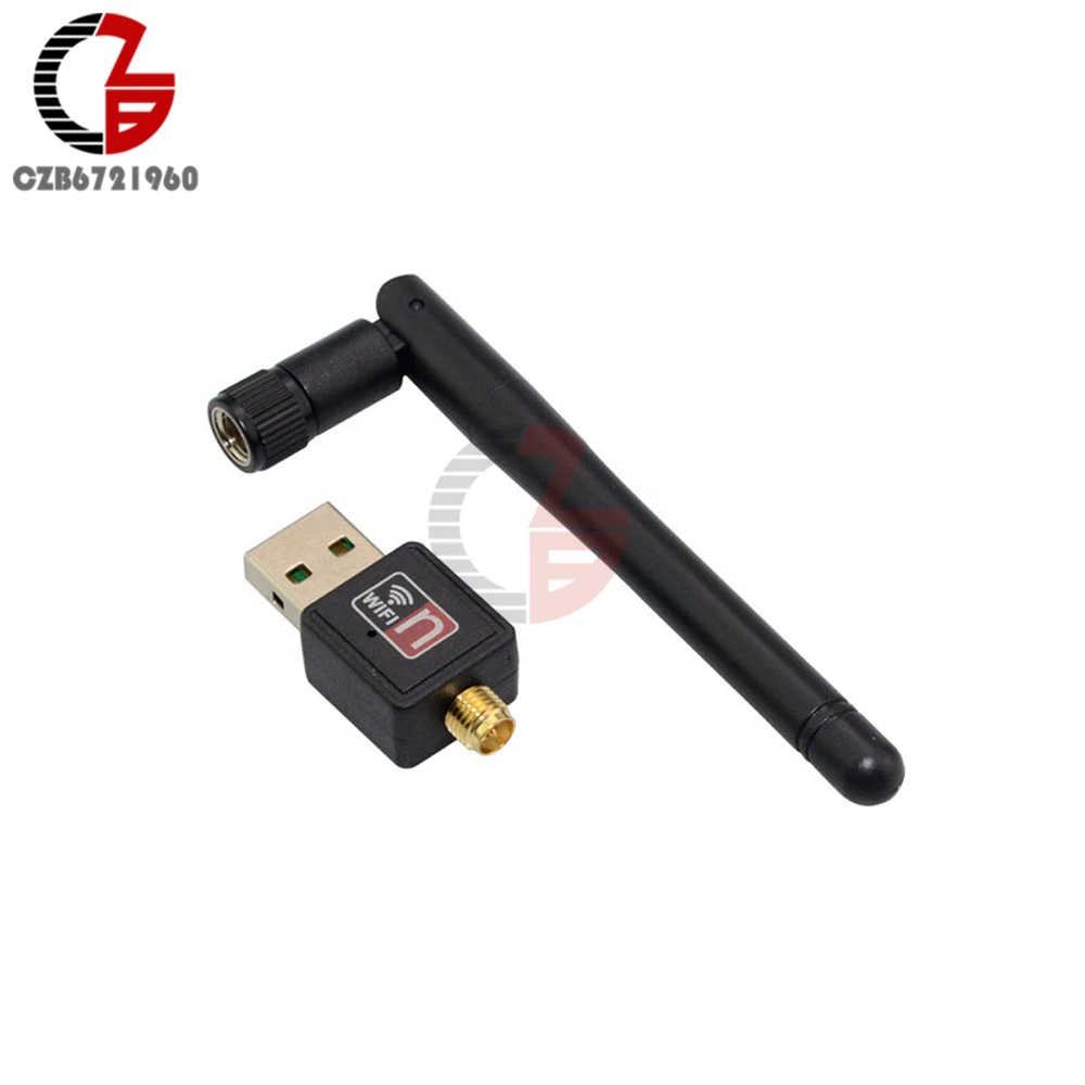 USB Wi Fi роутер для ПК адаптер 150 м антенна беспроводная компьютерная Сетевая Карта