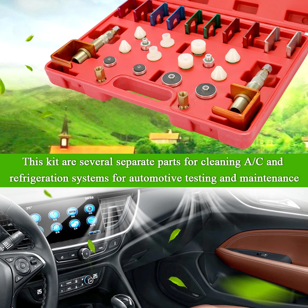 Автомобильная система кондиционирования воздуха хладагент трубопровод Multlple