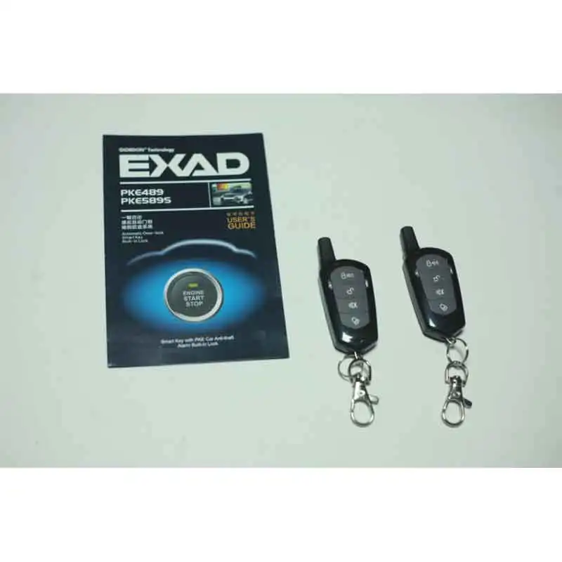 Автомобильная система сигнализации с дистанционным запуском без ключа 1 кнопка