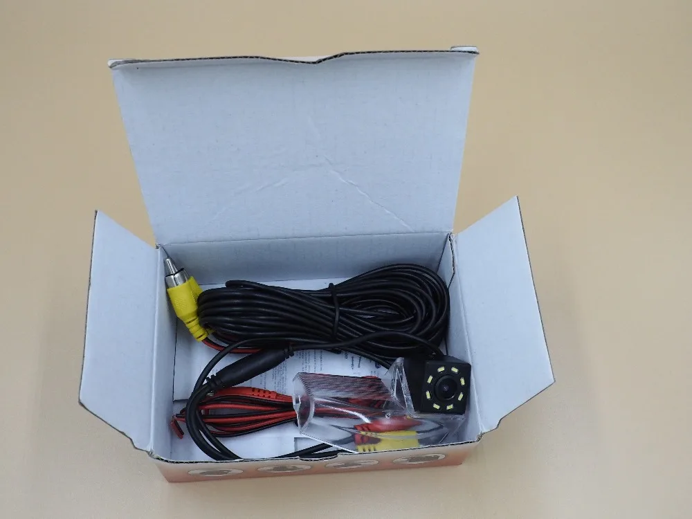 Автомобильная CCD камера ночного видения 8LED заднего вида для Mazda 3 2 Mazda3 Sport Mazda2 2011 2012