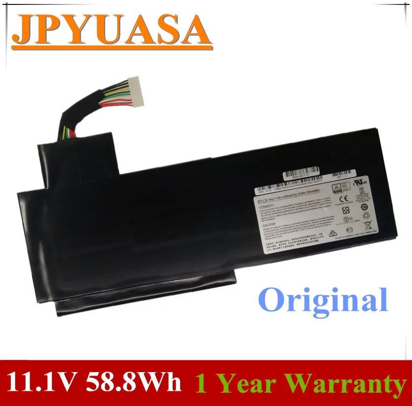 Аккумулятор для ноутбука MSI GS70, 11,1 В, 5400 Вт-ч