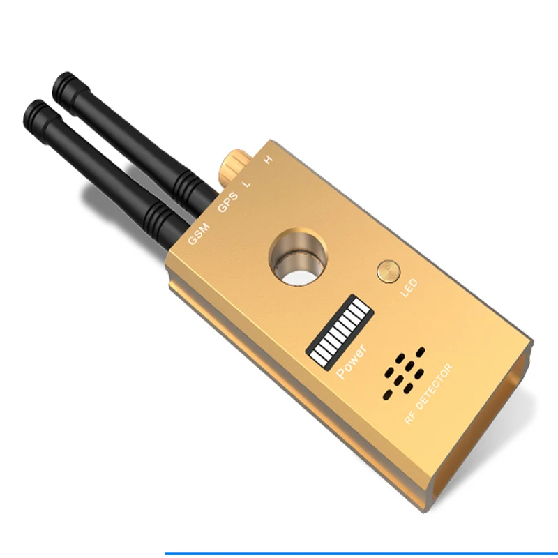 (1set) High Sensitivity Wireless Signal Transmitting Detector with GSM GPS Dual Antenna with Voice Alarm IR Scan Camera Flashing