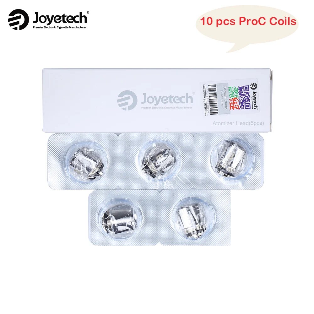 10 шт. оригинальные Joyetech ProC катушки подходят для ProCore Aries атомайзер proc1 proc2 proc3 proc4