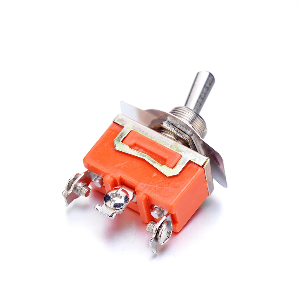 Good Quality 10Pcs 55*29mm 3 Pins 2 Way Position Toggle Switch Single Pole Double Throw ON-ON Micro 15A/250V | Автомобили и