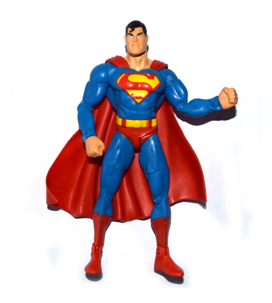 DCD прямая экшн фигурка Super man переработанная Серия 7 дюймов свободная бесплатная