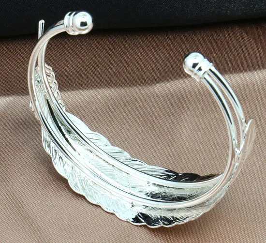 3 шт ярко-серебристого цвета медный браслет браслеты #92015