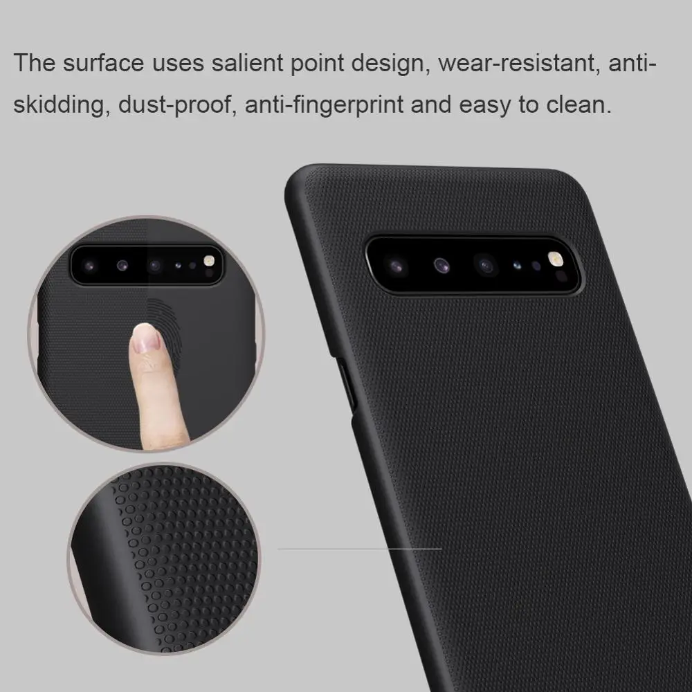 S10 5g чехол для Samsung Galaxy 5G задняя крышка супер матовый защитный Nillkin Оригинальный