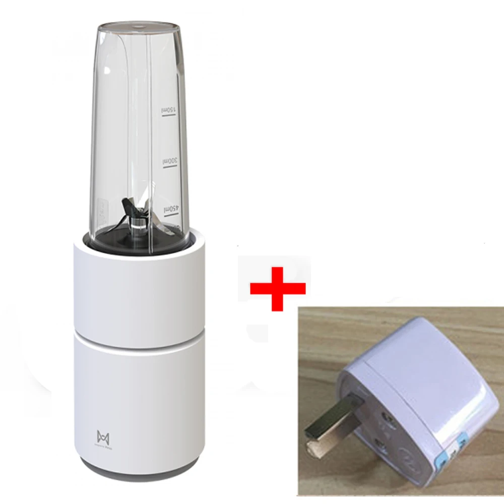 Add AU adpater Xiaomi Pinlo маленький монстр фрукты овощи кухонная машина мини электрический фруктовый сок соковыжималка Бытовая дорожная соковыжималка - Цвет: Add AU adpater