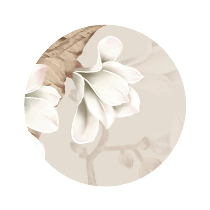 Custom Mural Wallpaper Modern Chinese Style Hand Painted Magnolia Flower Bird Photo Bedroom Papel De Parede Home Decor | Обустройство