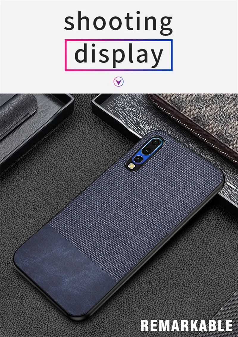 Чехол для huawei P20 Lite P30 mate 20 Pro тканевый силиконовый чехол для телефона huawei Nova 3i 3 3e 4 4e 5 5i чехол