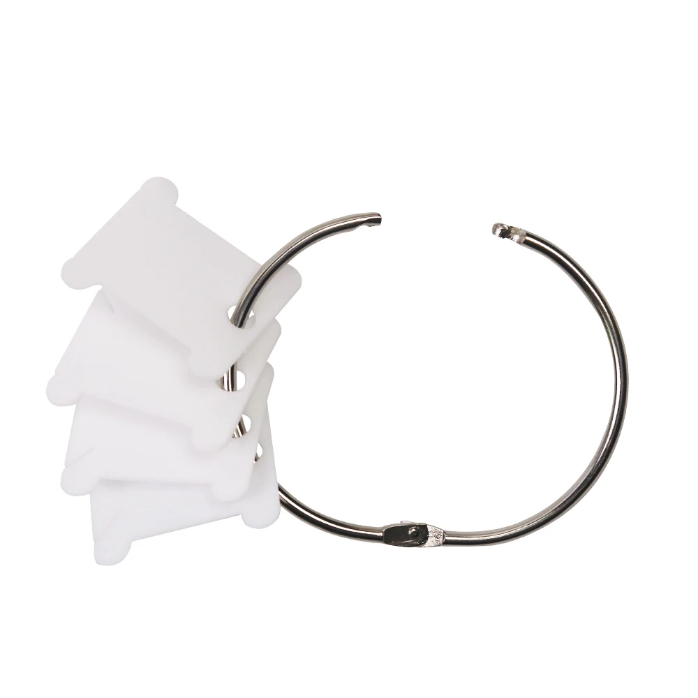 Пластиковый шпульки для ниток карта нити вышивки крестом держатель хранения