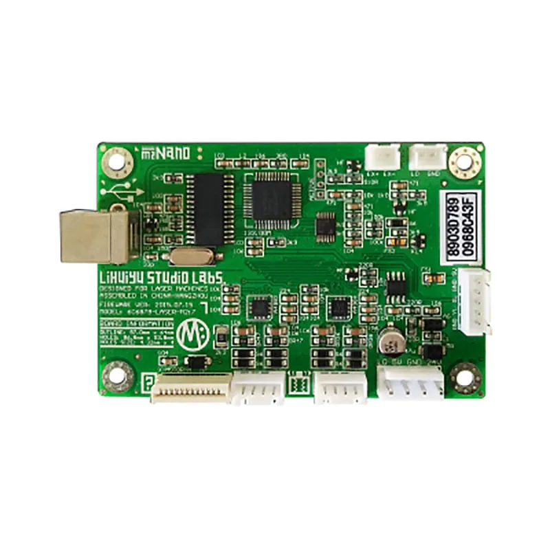CO2 Лазерная гравировальная и режущая машина LIHUIYU M2 материнская плата+ USB ключ