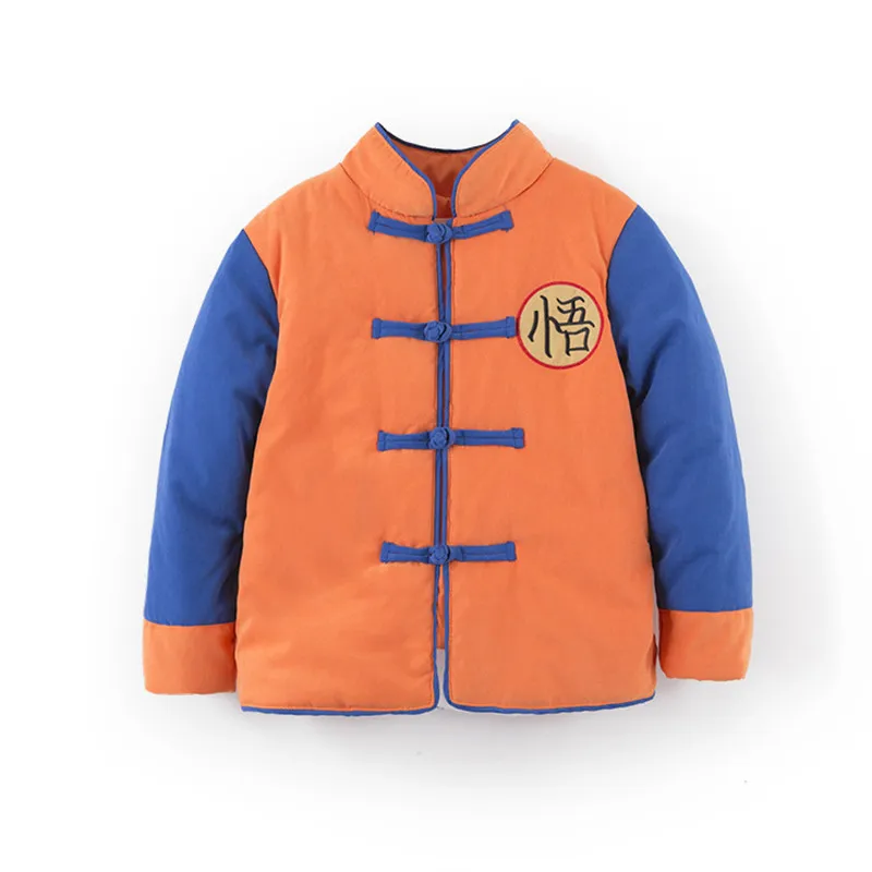 Сын Goku косплей костюм детские топы Dragon Ball Костюмы Детские Набор Аниме подходит для младенцев 0-8 лет Детский день подарки