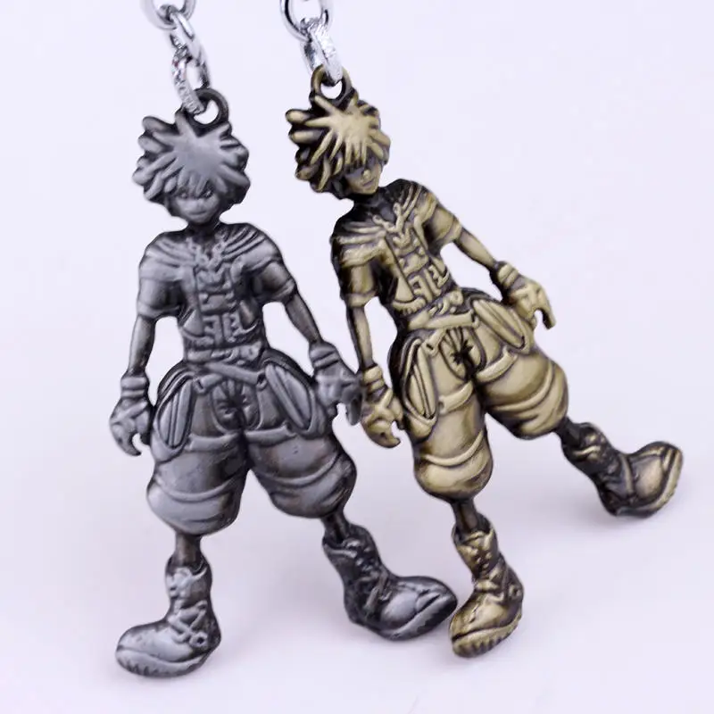 Аниме ювелирные изделия Kingdom Hearts Sora фигурка кукол металлические брелоки |
