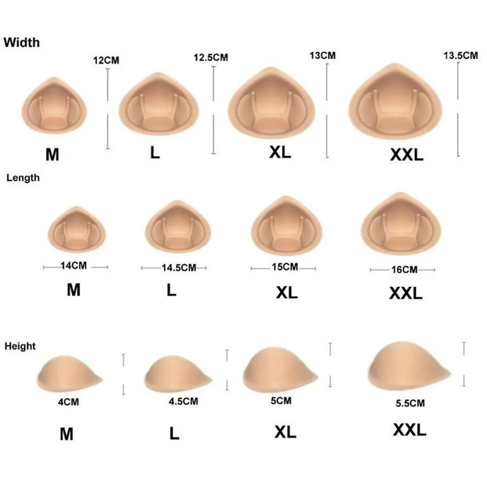 Интимное белье аксессуары 1 пара вставки пуш ап подкладки для бюстгальтера