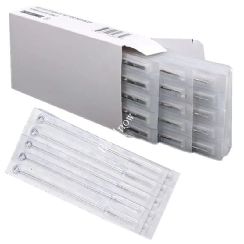 Акция! 100 шт. одноразовые стерильные иглы для тату-машинки разных размеров