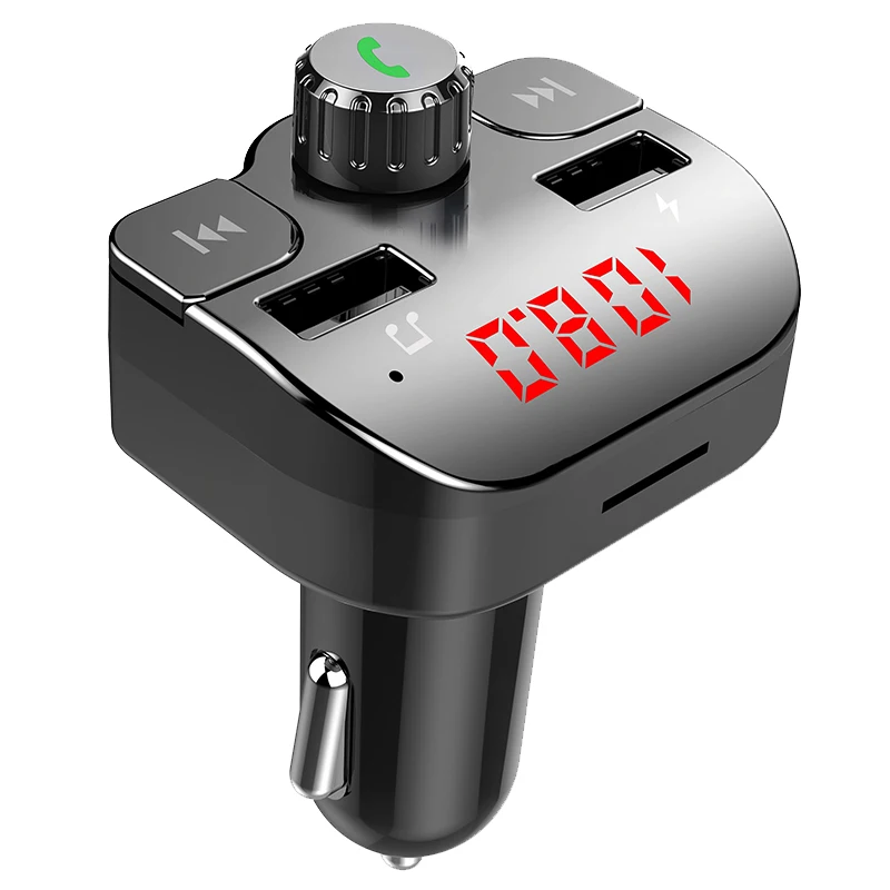 CDEN fm-передатчик Автомобильный mp3 музыкальный плеер Bluetooth автомобильный комплект Bluetooth приемник Двойной Зарядное устройство USB U диск TF карта музыкальный плеер