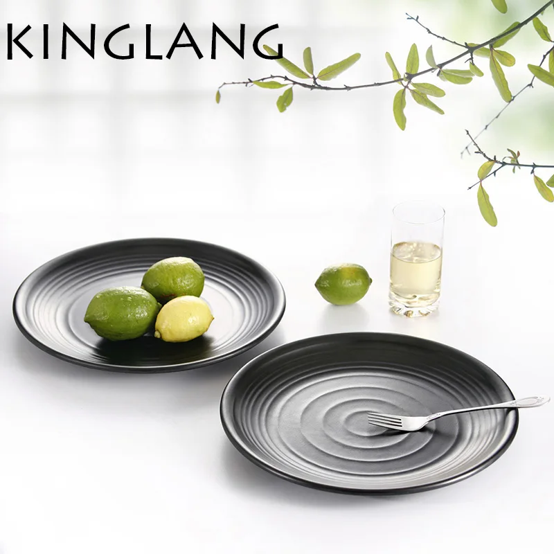 9 размеров на выбор меламиновая круглая обеденная тарелка для столовой