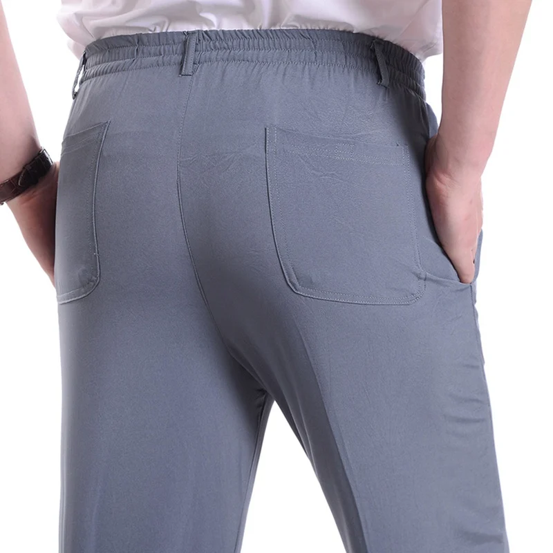Мужские костюмные брюки стрейч большие размеры 8XL/9XL/10XL|Повседневные брюки| |