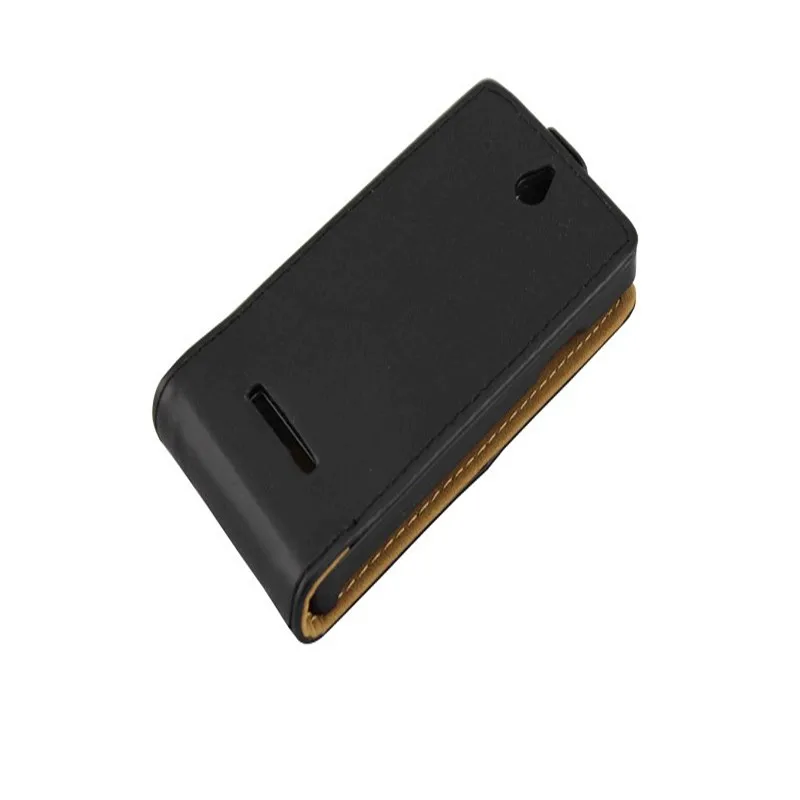 Вертикальный чехол-книжка из искусственной кожи для Sony Xperia Z L36h C6603 | Мобильные